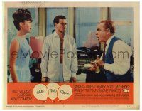 4w767 ONE, TWO, THREE LC #5 '62 Billy Wilder, Horst Buchholz between Pamela Tiffin & James Cagney!