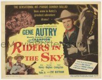 4w114 RIDERS IN THE SKY TC '49 Gene Autry's great song hit comes to life, great c/u with Champion!