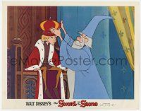 4w900 SWORD IN THE STONE LC R73 Merlin crowning young Arthur as the new king, Disney classic!