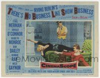 4w009 THERE'S NO BUSINESS LIKE SHOW BUSINESS LC #4 '54 sexiest Marilyn Monroe singing on sofa!