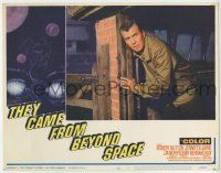 4w911 THEY CAME FROM BEYOND SPACE LC #6 '67 conquerors from a dying world invade Earth, sci-fi!