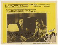 4w928 TO HAVE & HAVE NOT LC #3 R56 Humphrey Bogart looks at smoking hot Lauren Bacall!