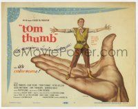 4w155 TOM THUMB TC '58 George Pal, great art of tiny Russ Tamblyn by Reynold Brown!