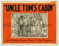 4w947 UNCLE TOM'S CABIN LC '27 Harriet Beecher Stowe, Universal's $2,000,000 picture!