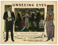 4w950 UNSEEING EYES LC '23 pretty Seena Owen tells Mr. Aviator Lionel Barrymore she admires him!