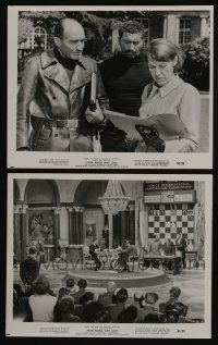 4x588 FROM RUSSIA WITH LOVE 2 8x10 stills '64 Lotte Lenya with bad guys, chess competition scene!