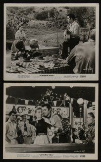 4x602 LOVING YOU 2 8x10 stills '57 great images of Elvis Presley & future nun Dolores Hart!