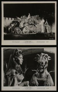 4x604 MAGIC SWORD 2 8x10 stills '61 gorgeous Ann Helm, wacky fantasy images!