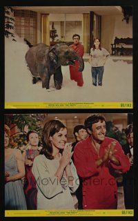 4x997 PARTY 2 8x10 mini LCs '68 Peter Sellers, Claudine Longet, directed by Blake Edwards!