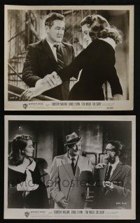 4x642 TOO MUCH, TOO SOON 2 8x10 stills '58 Errol Flynn, sexy Dorothy Malone as Diana Barrymore!
