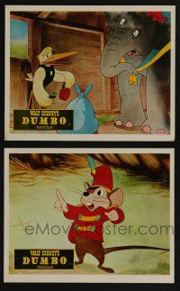 4x070 DUMBO 2 color English FOH LCs R60s colorful art from Walt Disney circus elephant classic!