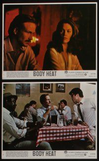 4x695 BODY HEAT 8 8x10 mini LCs '81 sexy Kathleen Turner, William Hurt!, Richard Crenna, Ted Danson