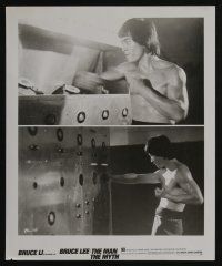 4x574 BRUCE LEE: THE MAN, THE MYTH 2 8x10 stills '76 Bruce Lee biography, the true story!