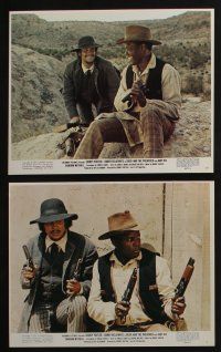 4x666 BUCK & THE PREACHER 9 color 8x10 stills '72 cowboys Sidney Poitier & Harry Belafonte!