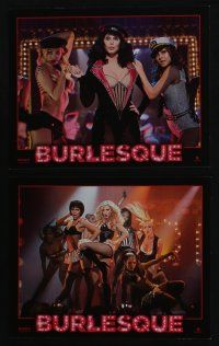 4x701 BURLESQUE 8 8x10 mini LCs '10 Eric Dane, great images of Cher & sexy Christina Aguilera!