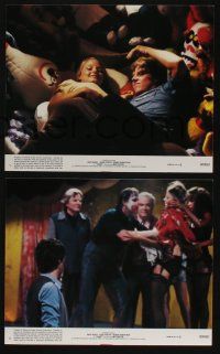 4x705 CARNY 8 8x10 mini LCs '80 Jodie Foster, Robbie Robertson, Gary Busey in carnival clown makeup