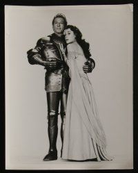 4x581 COURT JESTER 2 8x10 stills '55 great images of Danny Kaye in full armor, sexy Glynis Johns!