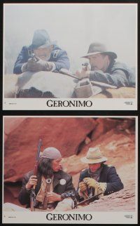 4x764 GERONIMO 8 8x10 mini LCs '93 Walter Hill, Native American Wes Studi, Duvall, Hackman!