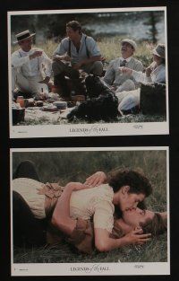 4x812 LEGENDS OF THE FALL 8 8x10 mini LCs '94 Brad Pitt, Anthony Hopkins, Julia Ormond, Aidan Quinn