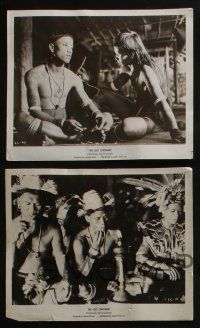 4x415 LOST CONTINENT 5 8x10 stills '57 Bonzi, Gras & Moser documentary, naked tribal women!