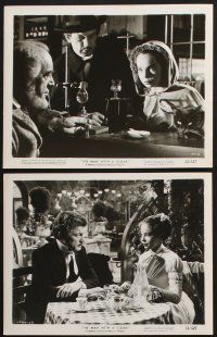 4x154 MAN WITH A CLOAK 11 8x10 stills '51 gorgeous Barbara Stanwyck, Joseph Cotten & Leslie Caron!