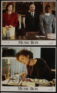 4x836 MUSIC BOX 8 8x10 mini LCs '89 Costa-Gavras, Jessica Lange & Armin Mueller-Stahl