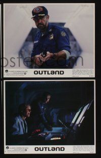 4x851 OUTLAND 8 8x10 mini LCs '81 Sean Connery is the only law on Jupiter's moon, sci-fi images!