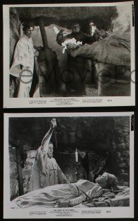 4x534 PLAGUE OF THE ZOMBIES 3 8x10 stills '66 John Gillling English Hammer horror, great images!