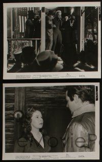 4x475 PRESIDENT'S LADY 4 8x10 stills '53 great images of Susan Hayward & Charlton Heston!
