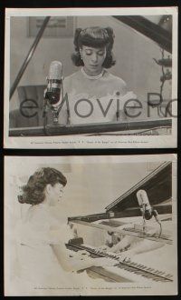 4x538 QUEEN OF THE BOOGIE 3 8x10 stills '40s wonderful images of Hadda Brooks behind piano!