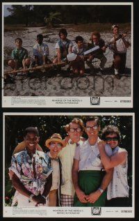 4x882 REVENGE OF THE NERDS II 8 8x10 mini LCs '87 Robert Carradine, Armstrong, Anthony Edwards!
