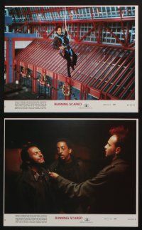 4x889 RUNNING SCARED 8 8x10 mini LCs '86 Gregory Hines & Billy Crystal are Chicago's finest!