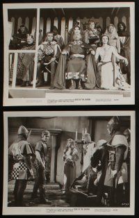 4x268 SIEGE OF THE SAXONS 8 8x10 stills '63 King Arthur's Camelot, cool medieval images!