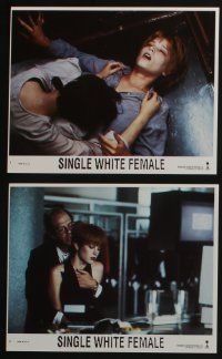 4x900 SINGLE WHITE FEMALE 8 8x10 mini LCs '92 Bridget Fonda, Jennifer Jason-Leigh, Barbet Schroeder