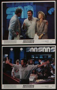 4x919 SWITCHING CHANNELS 8 8x10 mini LCs '88 Kathleen Turner, Burt Reynolds, & Christopher Reeve!