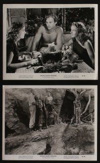 4x387 TARZAN'S MAGIC FOUNTAIN 6 8x10 stills '49 Lex Barker & Brenda Joyce, Edgar Rice Burroughs!