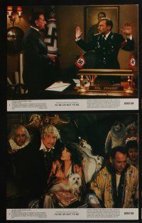 4x933 TO BE OR NOT TO BE 8 8x10 mini LCs '83 wacky images of Mel Brooks, Anne Bancroft!