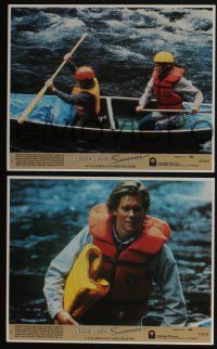 4x946 WHITE WATER SUMMER 8 8x10 mini LCs '87 Kevin Bacon, Sean Astin, adventure with attitude!