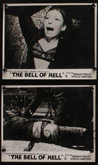 4x025 BELL OF HELL 5 English FOH LCs '73 La campana del infierno, cool wacky and sexy horror images