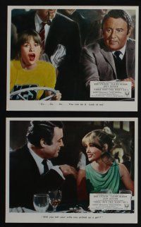 4x010 THREE INTO TWO WON'T GO 8 color English FOH LCs '69 Rod Steiger, Claire Bloom, Judy Geeson