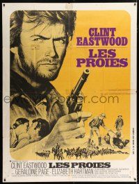 4y446 BEGUILED French 1p R70s different image of Clint Eastwood & Geraldine Page, Don Siegel