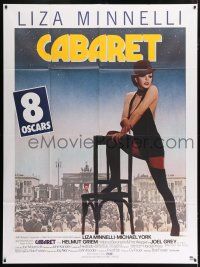 4y510 CABARET French 1p R70s Liza Minnelli sings & dances in Nazi Germany, directed by Bob Fosse!