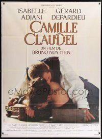 4y513 CAMILLE CLAUDEL French 1p '88 sexy Isabelle Adjani & Gerard Depardieu as sculptor Rodin