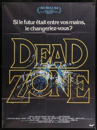 4y569 DEAD ZONE French 1p '84 directed by David Cronenberg, from the novel by Stephen King!