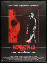4y663 FRIDAY THE 13th PART V French 1p '85 A New Beginning, Jason still haunts you!