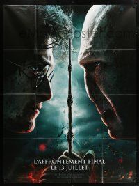 4y711 HARRY POTTER & THE DEATHLY HALLOWS PART 2 teaser French 1p '11 Radcliffe vs Ralph Fiennes!