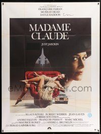 4y788 MADAME CLAUDE French 1p '77 Francoise Fabian provides prostitutes for the government!