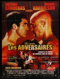 4y853 PLAY IT TO THE BONE French 1p '99 cool boxing images, Antonio Banderas & Woody Harrelson!