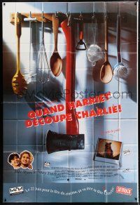 4y912 SO I MARRIED AN AXE MURDERER advance DS French 1p '93 Mike Myers, great different image!