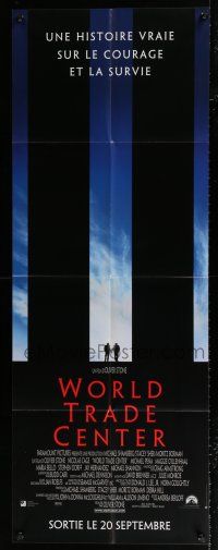 4y388 WORLD TRADE CENTER French door panel '06 Oliver Stone's true story of the Twin Towers, 9/11!